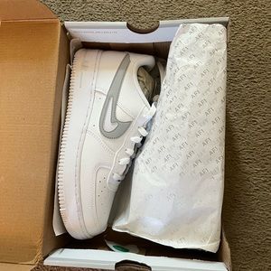 Big Kids Nike Air Force 1 fits 8.5 Women’s!
